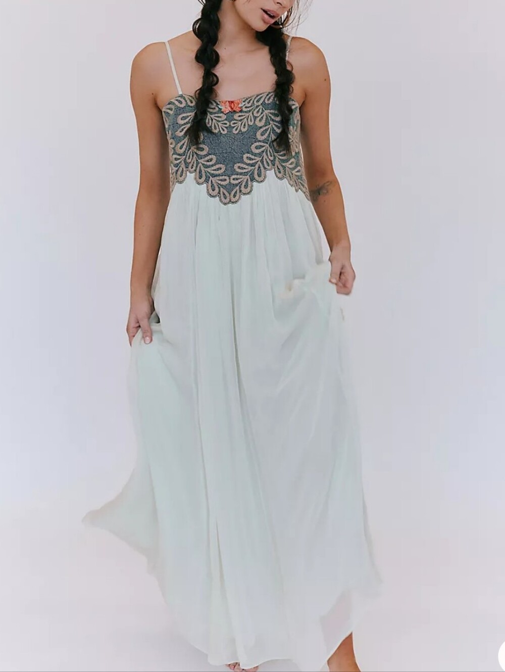 Free People Emery Maxi Dress XS